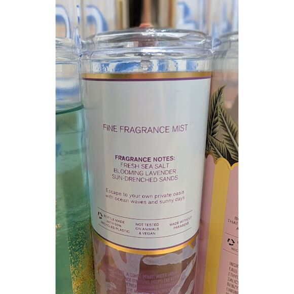 Bath & Body Works Summer Seasonal FFM Collection Bundle of 4 Mists - Picture 4 of 9